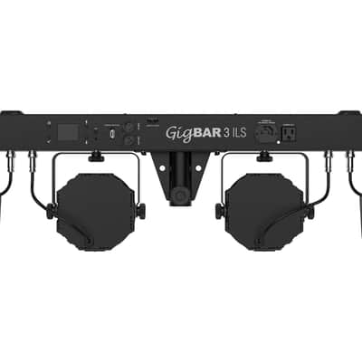 Chauvet DJ GIGBAR 3 ILS Light Bar w/(2) Derby/Pars/Strip+Tripod+Footswitch+Bag image 4