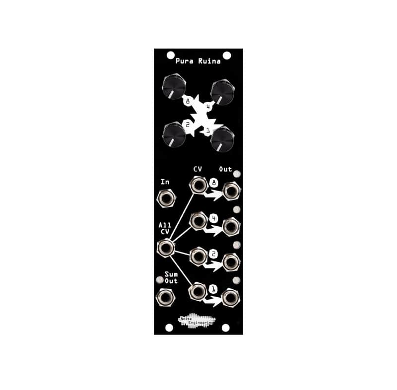Noise Engineering Pura Ruina Three-stage CV-Controlled Full-Wave Rectifier/octave Fuzz image 1