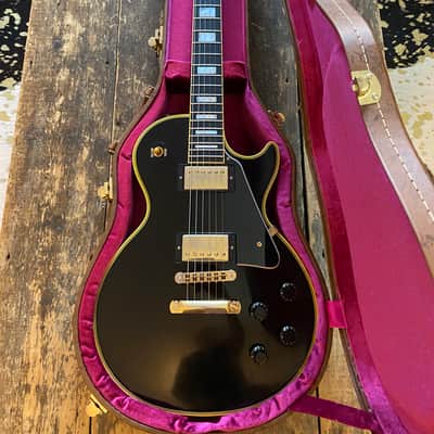 Gibson Custom Shop Les Paul Custom Reissue Ebony 2015 w Docs & HSC image 22