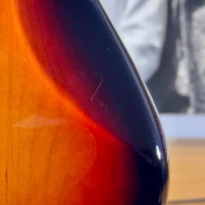 Beautiful 2021 Fender American Performer Jazzmaster, 3-Color Sunburst w/optional Plush Fender Case image 9