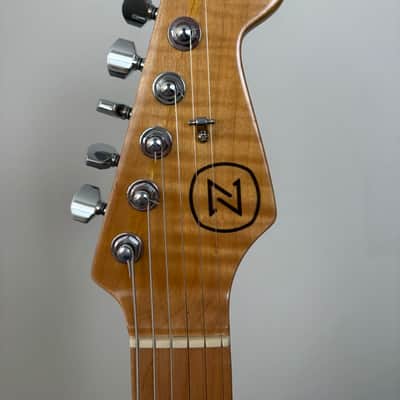 Partscaster Stratocaster 2022 - Paisley Style Matte Black on Silver image 6
