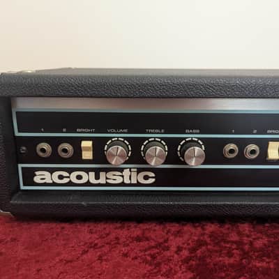 Acoustic Control Corp Model 150 - Guitar and Bass Solid State Amplifier Amp Head image 3