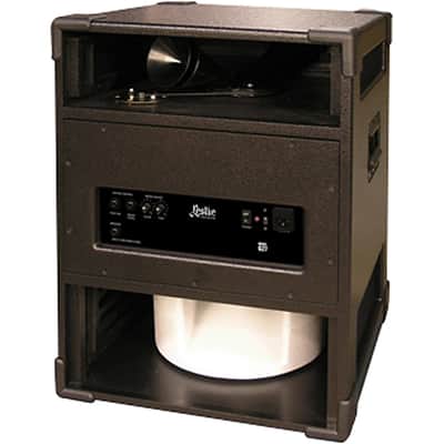 Leslie G27 1x12 Guitar Speaker Cabinet Black image 2