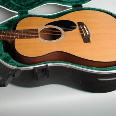 C. F. Martin OM-1 Acoustic Guitar (2009), ser. #1373659, black tolex hard shell case. image 12