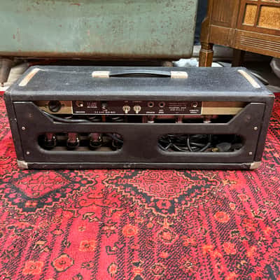 1963 Blackface Fender Showman Guitar Amp Head image 3