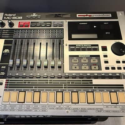 Roland MC-808 Groovebox 2010s - Silver image 8