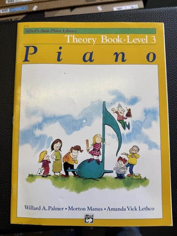 Alfred's Basic Piano Course Theory Book Lv3 image 1