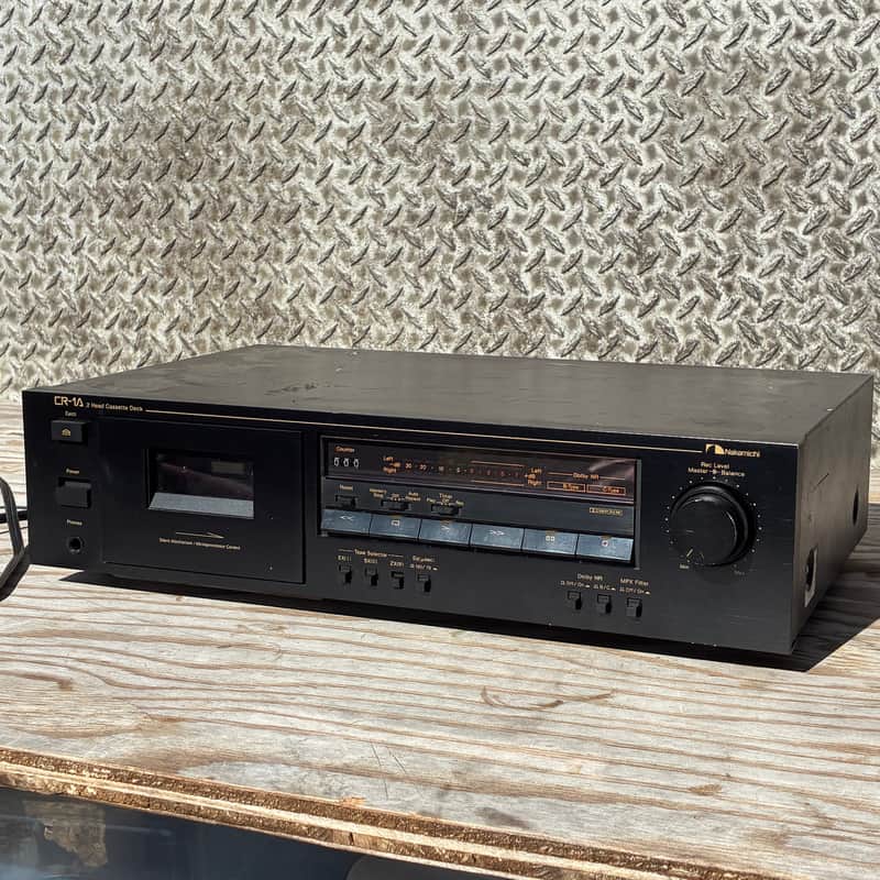 Vintage Nakamichi CR-1A Cassette Deck - Hi-Fi Japan - For Parts Repair
