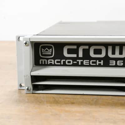 Crown Macro-Tech 36x12 2-Channel Power Amplifier CG015TW image 4