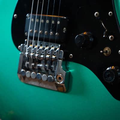 Fender Contemporary Series Stratocaster Deluxe HH 1985 - 1987 - Emerald Mist image 7
