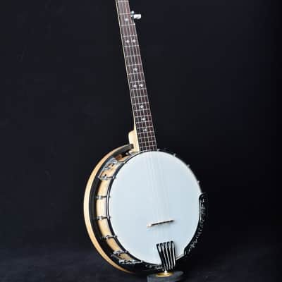Gold Tone CC-100RL Left-Handed Cripple Creek 5-String Resonator Banjo - Natural image 1
