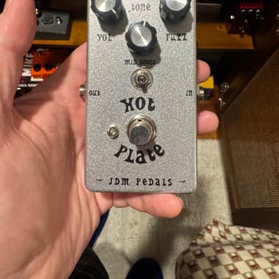 JDM Pedals Hot plate - Silver image 1