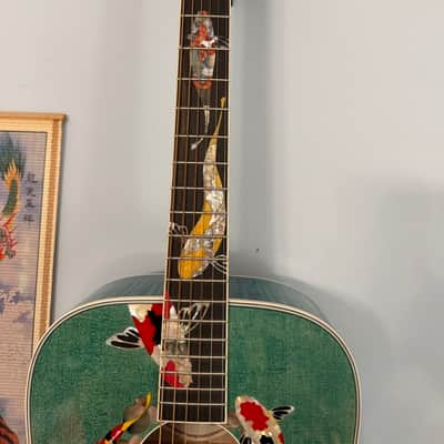 Hsienmo D Custom Koi acoustic guitar 2025 image 4