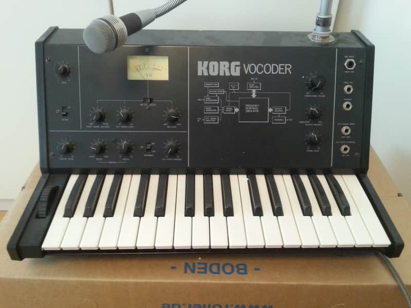 Korg VC-10 Vocoder 1978 Originalmikro imagen 1