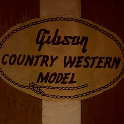 Gibson Country Western 1968 - Natural image 17