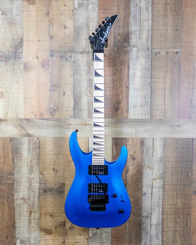 Jackson JS32DKAM Limited Run Maple Neck Floyd Rose Blue image 1