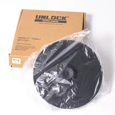UNLOCK 9” Crash Splash Cymbal for Roland Alesis Kit image 6
