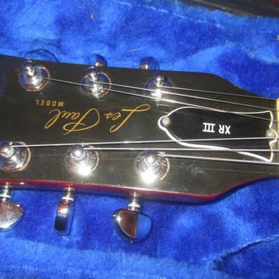 1982 Gibson XR-III Red Metallic w/ Original Protector Case image 8