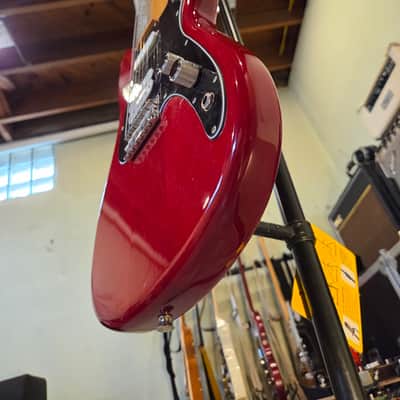 Fender Player Duo-Sonic HS 2020 - Crimson Red Transparent image 13