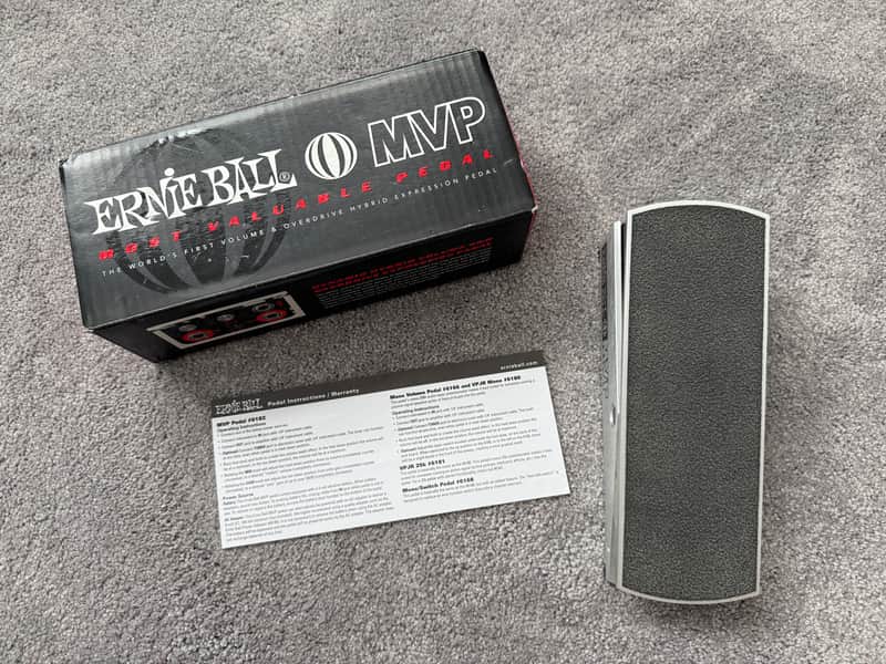 Ernie Ball P0-6182 MVP Volume Pedal 2010s - Silver image 1