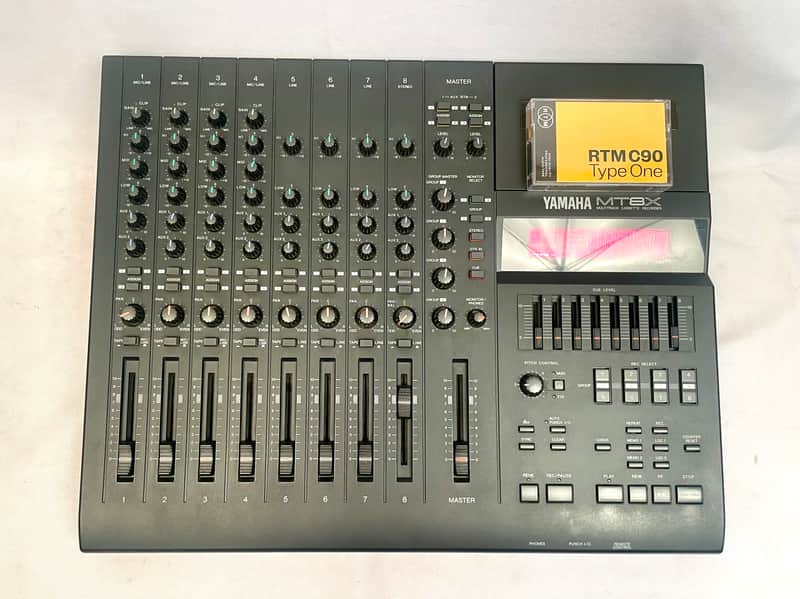 Yamaha MT8X Multitrack Cassette Recorder 1990s - Black image 1