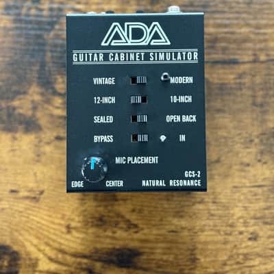 A/DA GCS-2 Cabinet Simulator and DI Box | Reverb