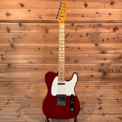 Fender 1980-1981 Standard Telecaster Electric Guitar USED - Red image 2