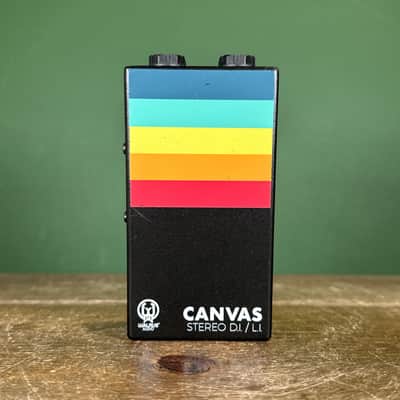 Walrus Audio Canvas Stereo Dual Line Isolator Direct Box 2022 - Present - Black w/ Rainbow Graphic image 2