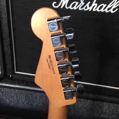 Fender Standard Stratocaster Orange Sparkle Electric Guitar - Super Clean image 8