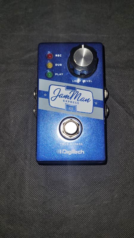 DigiTech JamMan Express XT Compact Stereo Looper 2010s - Blue image 1