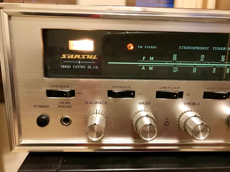 VINTAGE Sansui 1000A All Tube Receiver/Amplifier, Audiophile Quality image 1