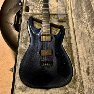 ESP ESP E-II Horizon NT HS Amethyst Sparkle - Fishman Mick Thomson Pickups Upgrade image 1
