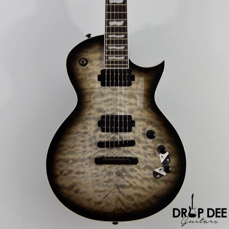 ESP LTD EC-1000T Electric Guitar - Charcoal Burst image 1