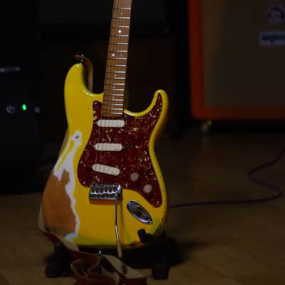 SWFT GTRS Swell 2023 Strat style Yellow relic image 9