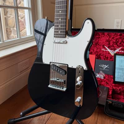 2025 Fender Custom Shop Telecaster Custom Deluxe W25 Limited Edition NOS - Black Sparkle image 3