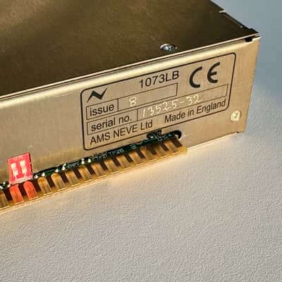 AMS Neve 1073LB 500 Series Mic Preamp Module 2010s - Blue image 10