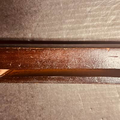 Vintage WFL (Ludwig) Chicago Cowbell & Wood Block With Stamped Nickel Holder (Shiny & Clean) 40’s - 50’s image 12