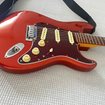 Fender Player Plus Stratocaster PF Aged Candy Apple Red image 2
