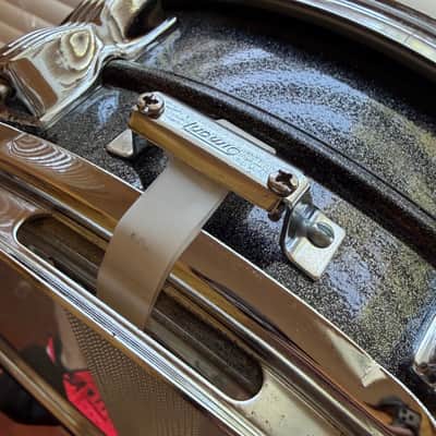 Ludwig Black Galaxy Acrolite LM404 5x14" Snare Drum image 10