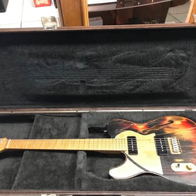 Paoletti Custom Nancy 2021 -3 Tone Sunburst & Black with Relic (Lee Malia) image 10
