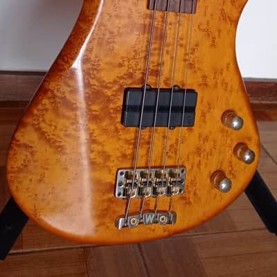 💎 Warwick Fortress One Masterman 1996 limited Piece Maple Birdeyed body, flamed maple neck. Very Very rare!! Made In Germany! image 2