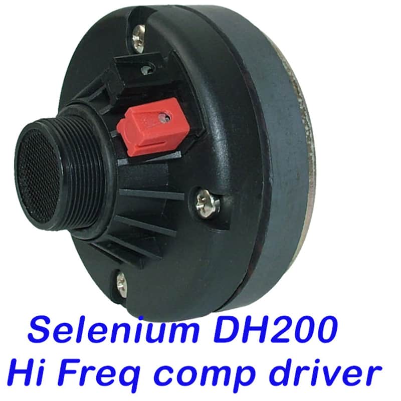 Selenium DH 200E, lot of 2 each, 1" throat Mid high Freq Compression Driver image 1