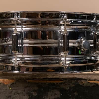 Vintage Rogers 5x14 Big R Dynasonic Snare Drum image 8