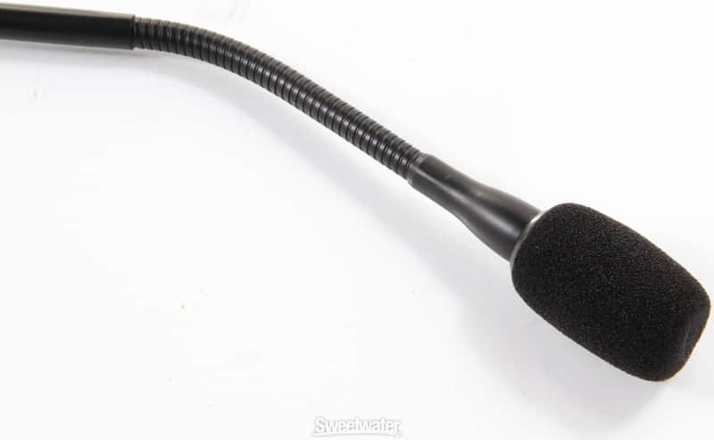 Shure MX418/S 18" Microflex Supercardioid Gooseneck Condenser Mic w/ Attached XLR Preamp image 1