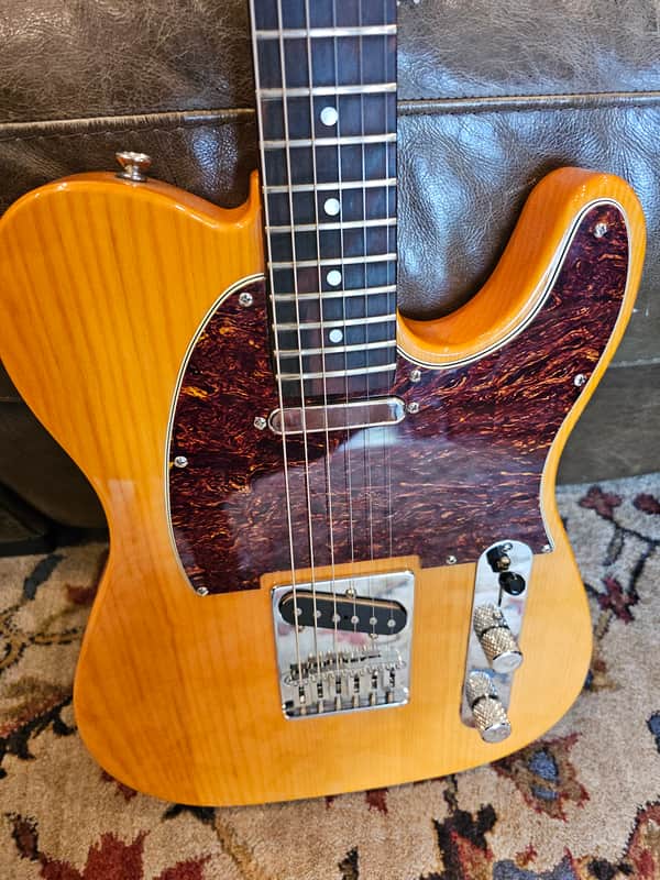Custom Built Telecaster- Lindy Fralin, solid Rosewood neck, 2000's - Natural image 1