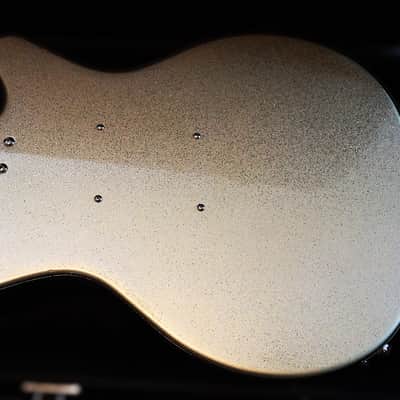 Danelectro 59 NOS+ 60th Anniversary - Silver Metalflake with Danelectro case image 3