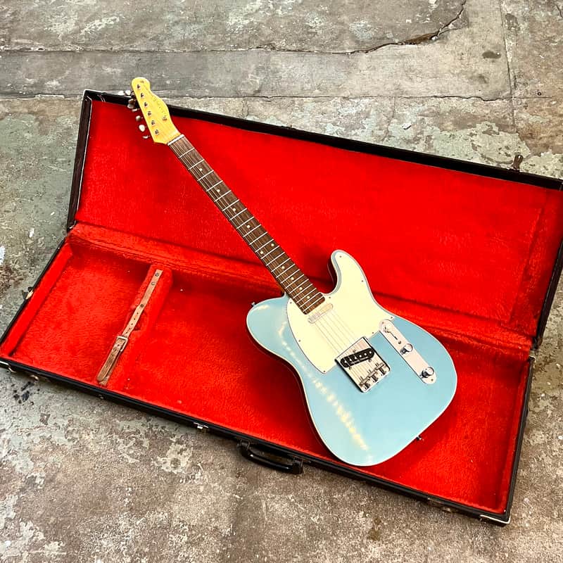 2012 Edwards Telecaster Ice blue metallic