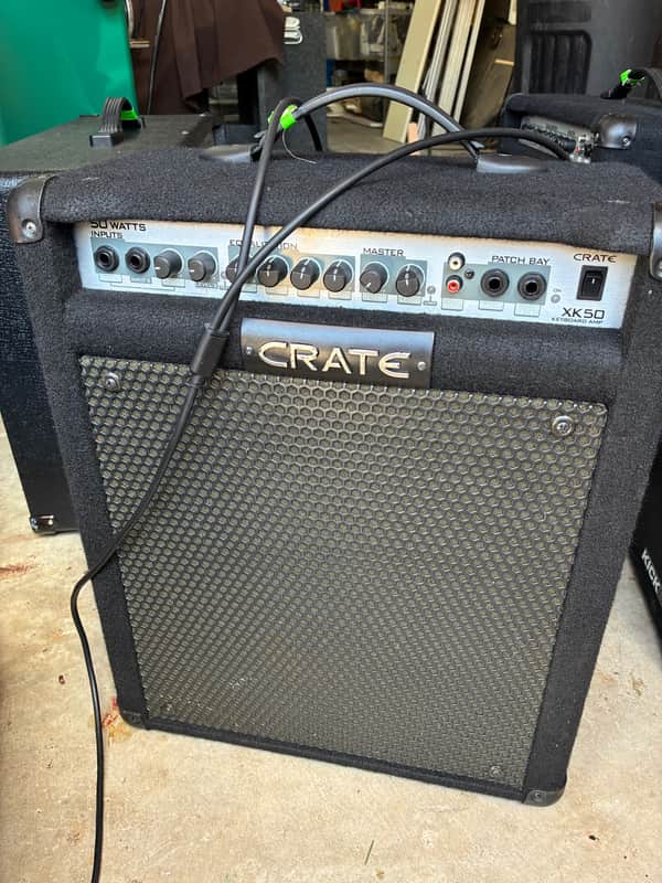 Crate KX50 Keyboard Amplifier 90s - Black image 1