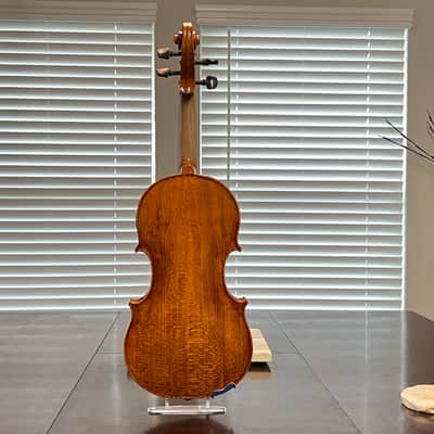 Sound sample - demo -Professional level Bench / Scratch made 4/4 full size violin # 63 made by Ivan of Bonev Violins image 5