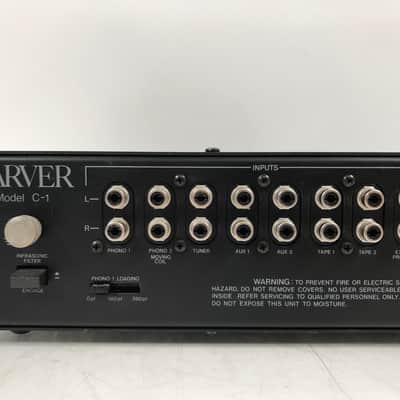 Carver C-1 Sonic Holography Preamp w/ Manual image 8